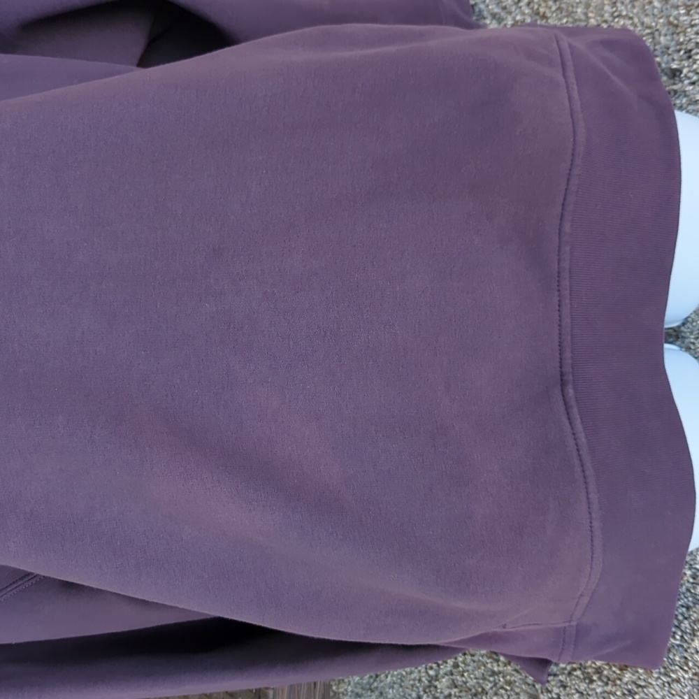 Athleta Forever Fleece 1/4 Zip Sweatshirt - Iris S - Picture 11 of 14